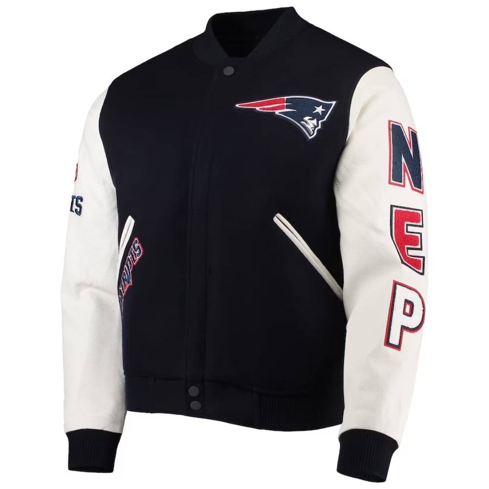 NFL New England Patriots Varsity Jacket